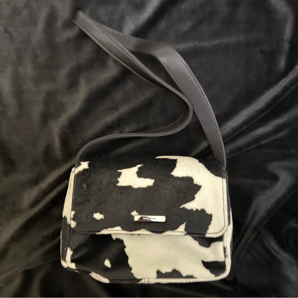 Nine West Cow Hide Print Shoulder Bag NWOT